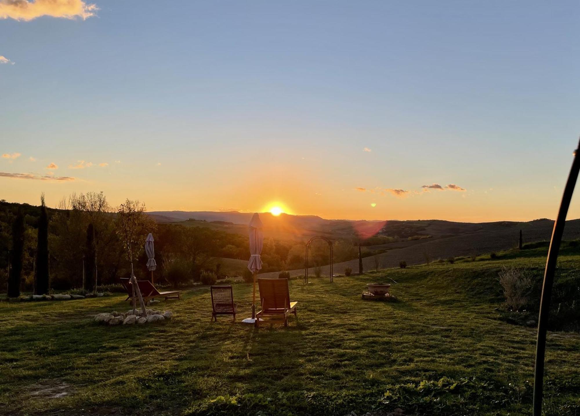 Vento D'Orcia Villa Pienza Eksteriør bilde