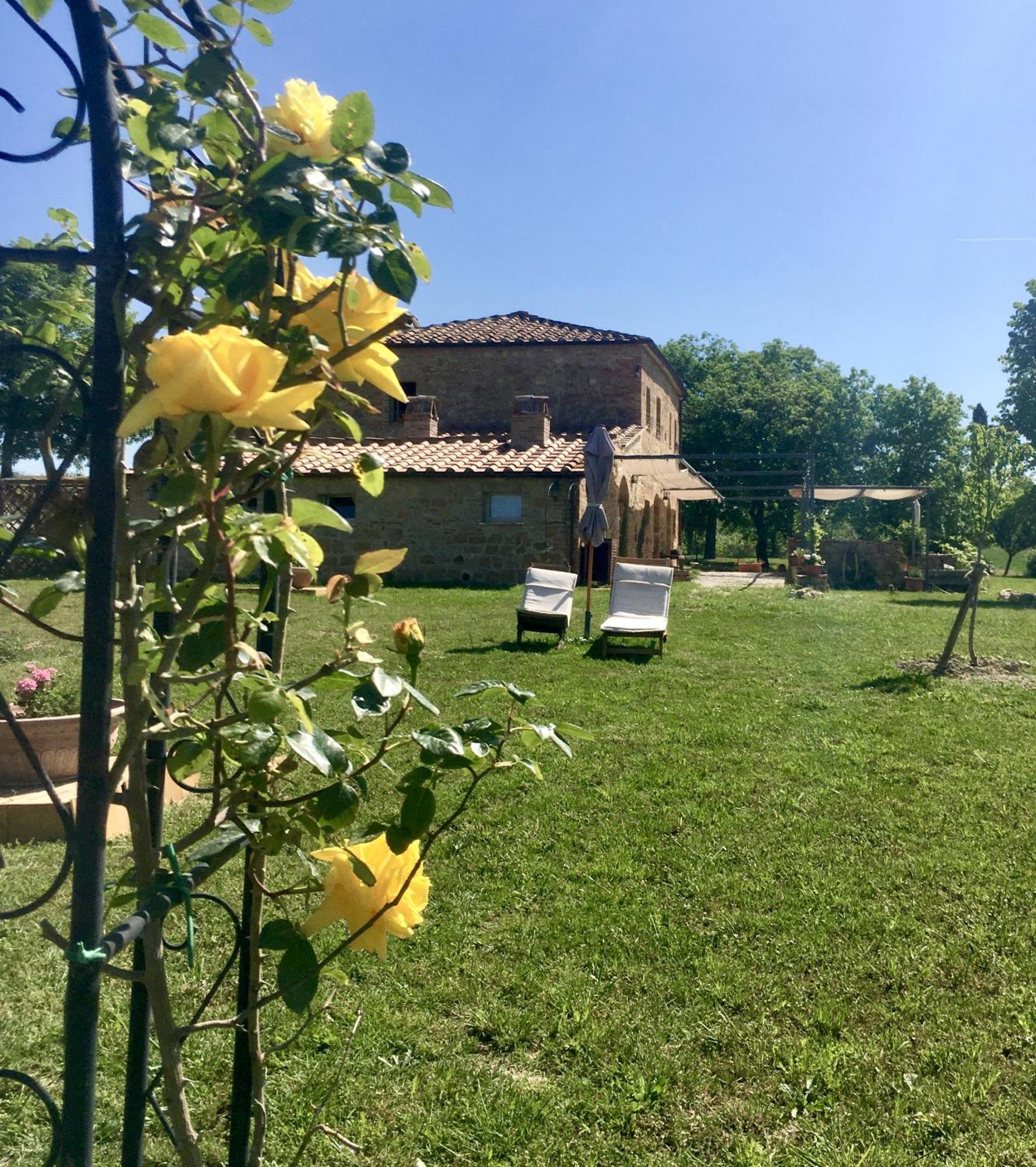 Vento D'Orcia Villa Pienza Eksteriør bilde