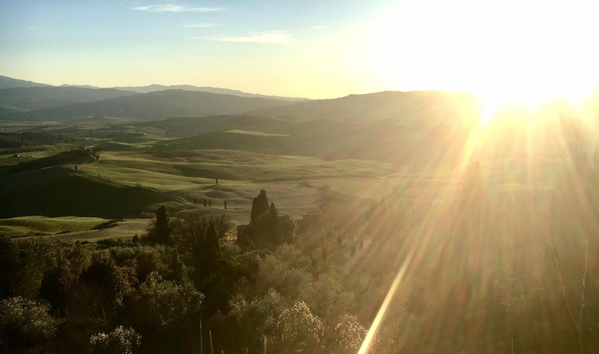Vento D'Orcia Villa Pienza Eksteriør bilde