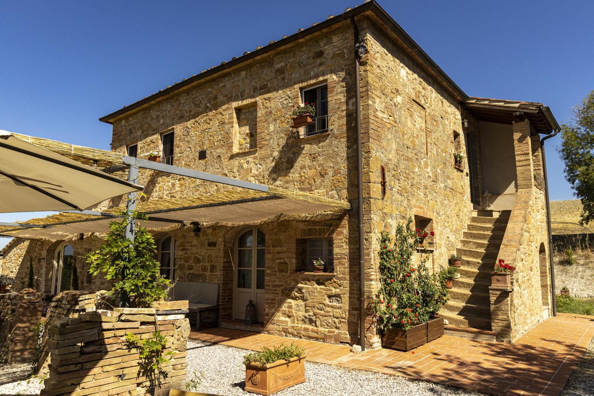 Vento D'Orcia Villa Pienza Eksteriør bilde